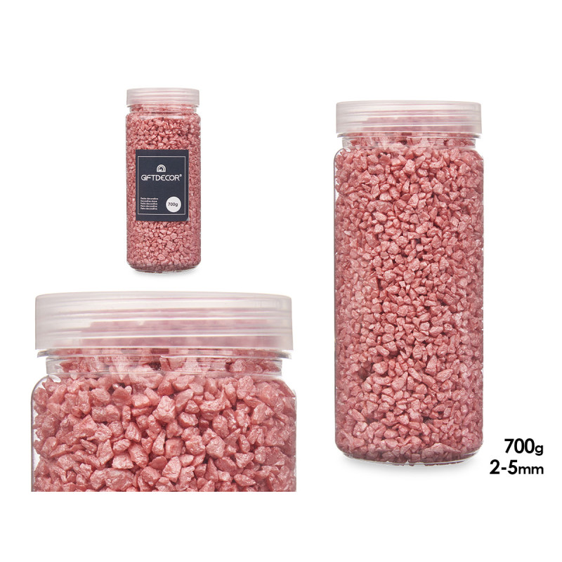PEDRA DECORATIVA 2 5 MM METALIZADA 700G AVERMELHAD