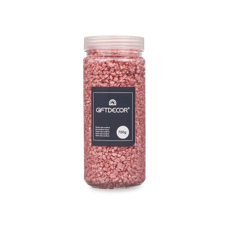 2 5 MM METALLIZED STONE JAR 700G TILE COLOUR