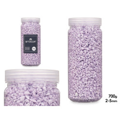 BARATTOLO PIETRA 2 5 MM METALLIZZATO 700G LILLA