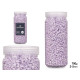 PEDRA DECORATIVA 2 5 MM METALIZADA 700G LILAS