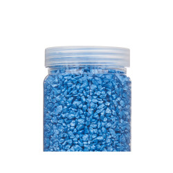 POT PIERRE 2 5 MM MÉTALLISÉE 700G BLEU