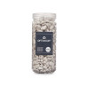 PEDRA DECORATIVA 10 20 MM METALIZADO 700G CINZA