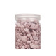 10 20 MM METALLIZED STONE JAR 700G PINK
