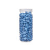 POT PIERRE 10 20 MM MÉTALLISÉE 700G BLEU