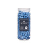 BOTE PIEDRA 10 20 MM METALIZADA 700G AZUL
