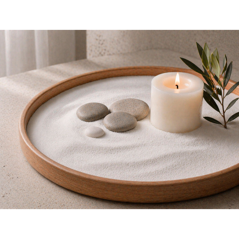 BARATTOLO SABBIA 700G BIANCO