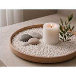 PEDRA DECORATIVA 2 5 MM 700G BRANCA