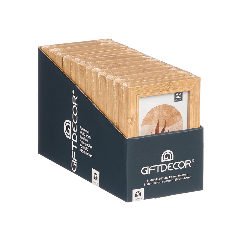 CADRE PHOTO EFFET BAMBOU 10X15