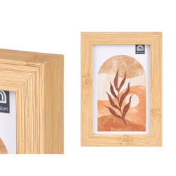 CADRE PHOTO EFFET BAMBOU 10X15