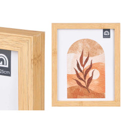 PHOTO FRAME BAMBOO EFFECT 20X25