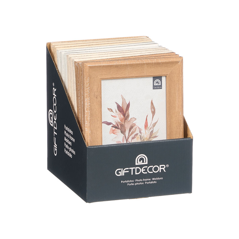 CADRE PHOTO COURBE 13X18 ASSORT 4 