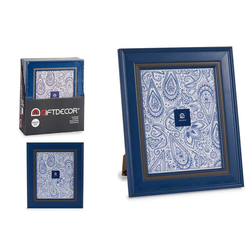 DARK BLUE PHOTO HOLDER 20X25