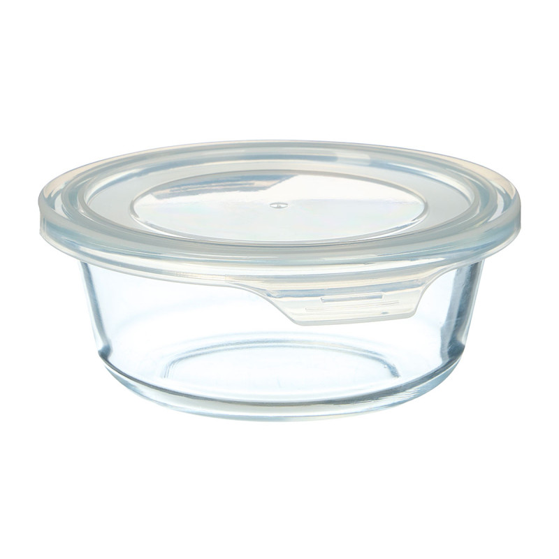 BOITE A LUNCH RONDE TRANSPARENTE