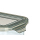 GRAY RECTANGULAR LUNCH BOX