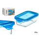 CONTENITORE PER ALIMENTI RETTANGOLARE BLU