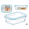 HERMETIC BOROSILICATE LUNCH BOX 630ML