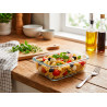 CONTENITORE ERMETICO BOROSILICATO 630ML