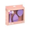SET 3PCS EXFOLIANT VISAGE ASSORT 2 COULEURS