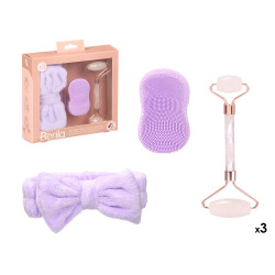 SET 3PZ ESFOLIANTE VISO RULLO DOPPIO ASS 2 COL