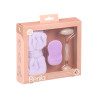 SET 3PZS ESFOLIANTE ROSTO ROLO DUPLO SORT 2 COR