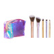 SET TOILETRY BAG 5 BRUSHES
