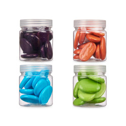 POT 280GR STONES MIX 4 LIGHT COLORS