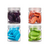 POT 280GR STONES MIX 4 LIGHT COLORS