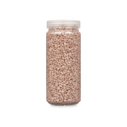 BOTE PIEDRA 2 5 MM METALIZADA 700G MARRON