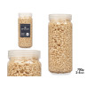 2 5 MM METALLIZED STONE JAR 700G MUSTARD COLOUR