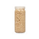 2 5 MM METALLIZED STONE JAR 700G MUSTARD COLOUR
