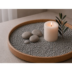 PEDRAS DECORATIVAS METALIZ 2 5 MM 700G PRATEADAS