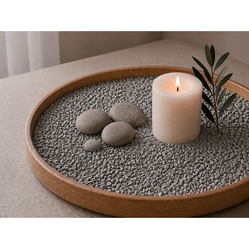 BARATTOLO PIETRA 2 5 MM METALLIZZATO 700G ARGENTO