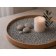 PEDRAS DECORATIVAS METALIZ 2 5 MM 700G PRATEADAS