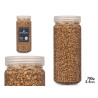 2 5 MM METALLIZED STONE JAR 700G GOLD