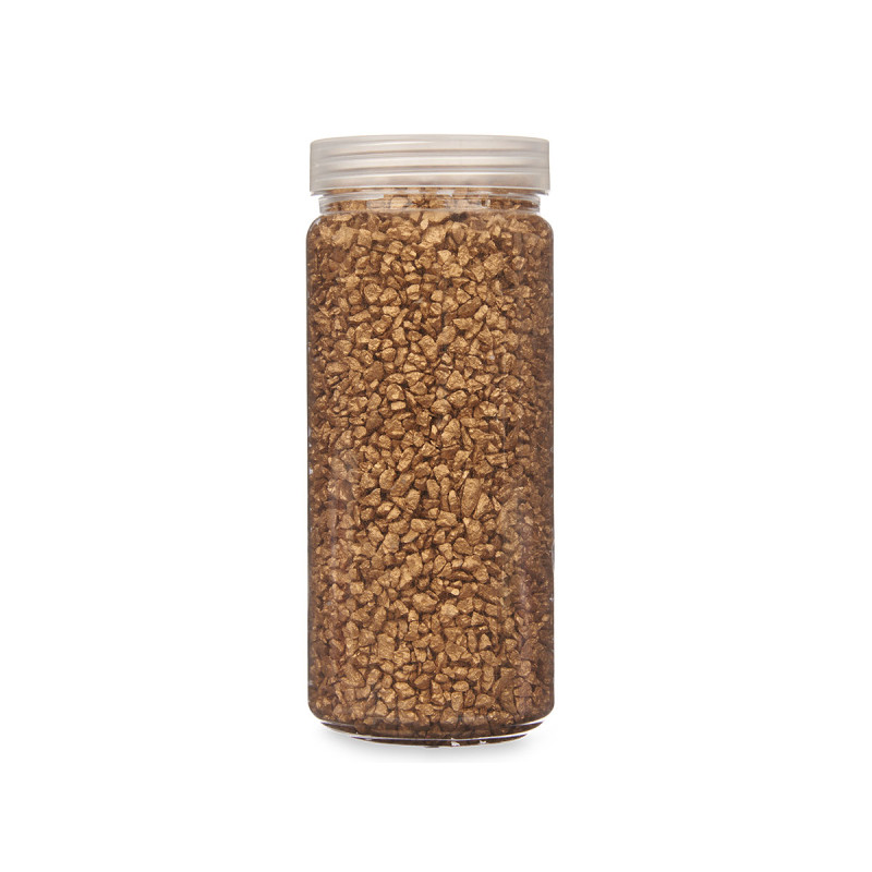 BARATTOLO PIETRA 2 5 MM METALLIZZATO 700G ORO