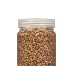 PEDRAS DECORATIVAS METALIZ 2 5 MM 700G DOURADAS