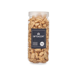 BARATTOLO PIETRA 10 20 MM METALLIZZATO 700G BEIGE