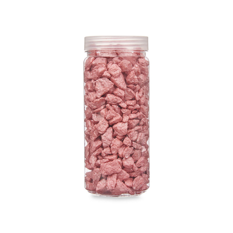 POT PIERRE 10 20 MM MÉTALLISÉE 700G COULEUR TUILE 