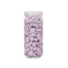 PEDRA DECORATIVA 10 20 MM METALIZADO 700G LILÁS