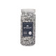 PEDRA DECORATIVA 10 20 MM METALIZADO 700G PRATEADA