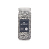 BARATTOLO PIETRA 10 20 MM METALLIZ 700G ARGENTO