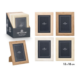 WAVY PHOTO FRAME 13X18 ASSORTED 4