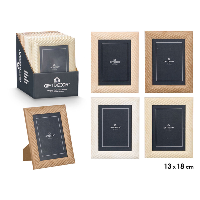 CADRE PHOTO ONDES 13X18 ASSORT 4 