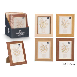EMBOSSED PHOTO FRAME 13X18 ASSORTED 4