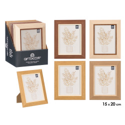 CADRE PHOTO RELIEF 15X20 ASSORT 4 