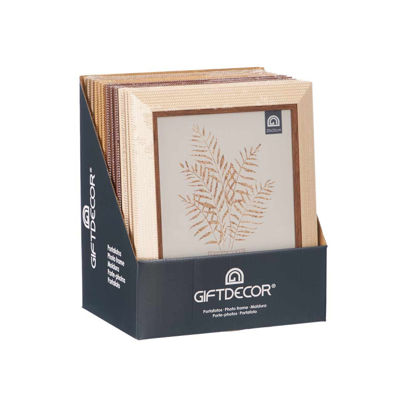 CADRE PHOTO RELIEF 20X25 ASSORT 4 