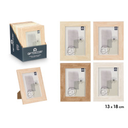 PHOTO FRAME STONE EFFECT 13X18 ASSORTED 4