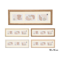 CADRE BORD 3 PHOTOS HORIZONTAL ASSORT 4 