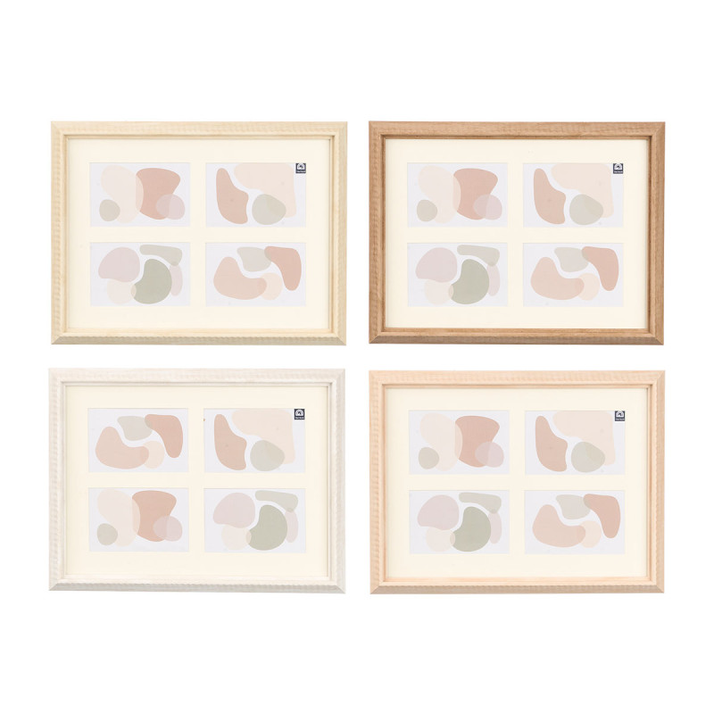 CADRE BORD 4 PHOTOS ASSORT 4 