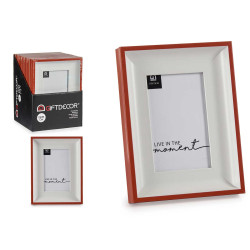 PORTEPHOTOS 10X15 BLANC ET ROUGE